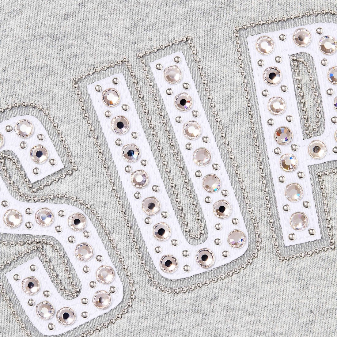 Supreme Supreme b.b. Simon Zip Up Hooded Sweatshirt (SS25) - Heather Grey - $298