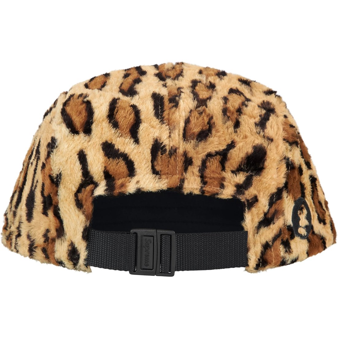 Supreme Supreme GOODENOUGH Crushed Rayon Pile Camp Cap (SS25) - Leopard - $58