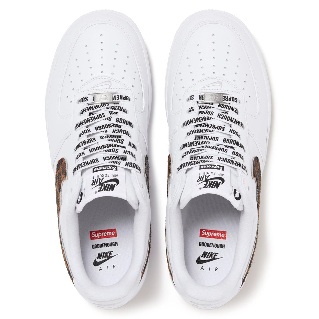 Supreme Supreme GOODENOUGH Nike Air Force 1 Low (SS25) - White - $160