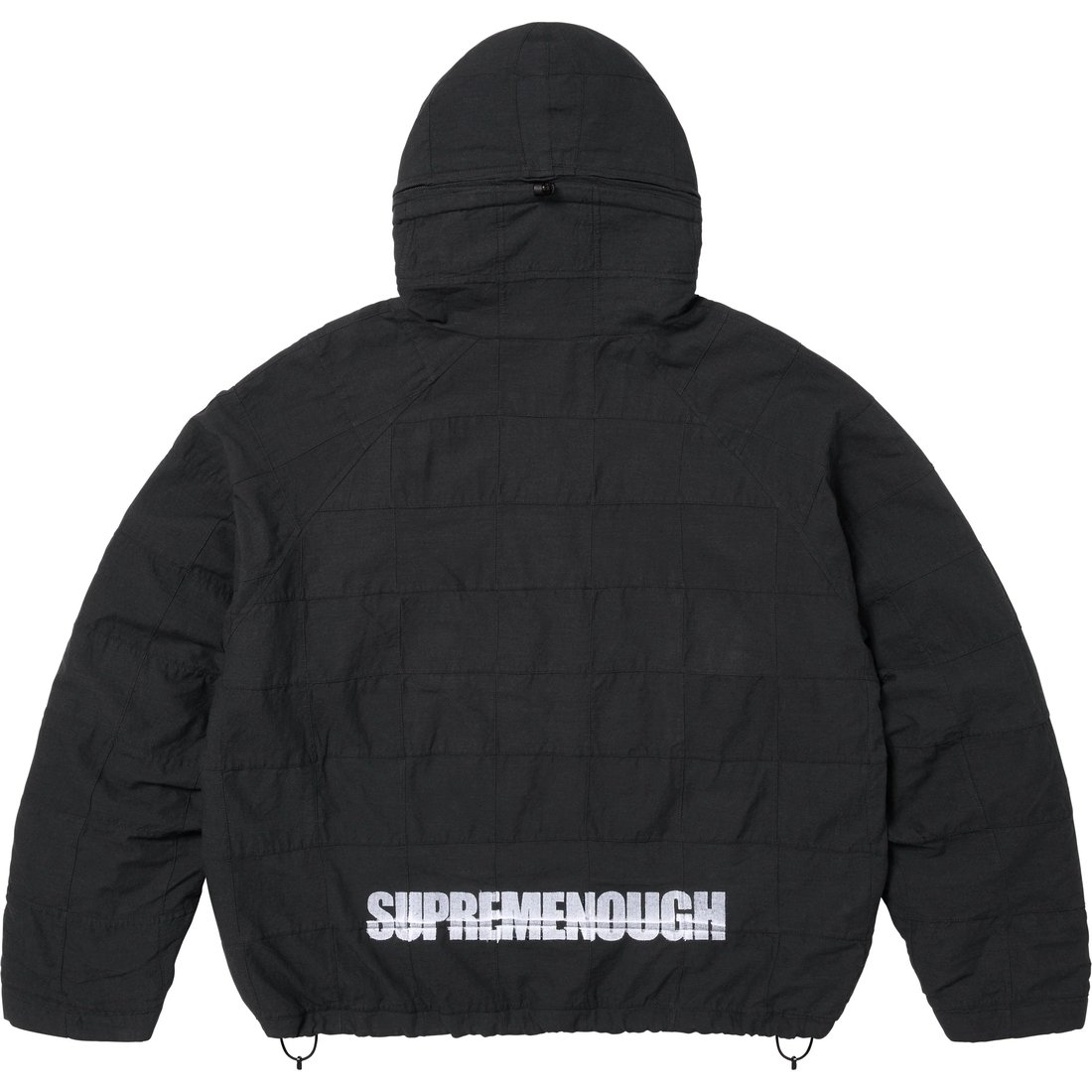 Supreme Supreme GOODENOUGH Patchwork Madras Hooded Jacket (SS25) - Black - $368