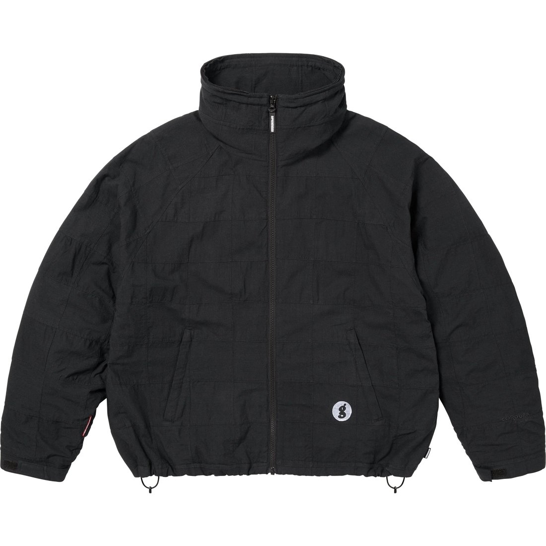 Supreme Supreme GOODENOUGH Patchwork Madras Hooded Jacket (SS25) - Black - $368