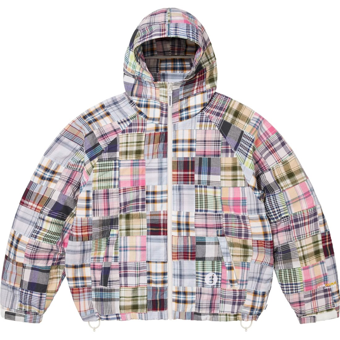 Supreme Supreme GOODENOUGH Patchwork Madras Hooded Jacket (SS25) - Multicolor - $368