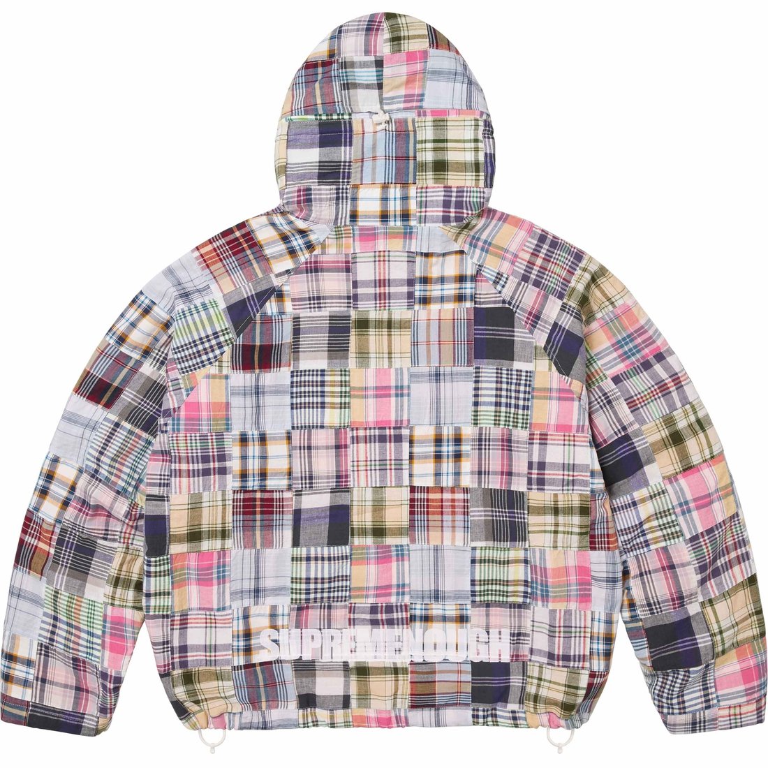 Supreme Supreme GOODENOUGH Patchwork Madras Hooded Jacket (SS25) - Multicolor - $368