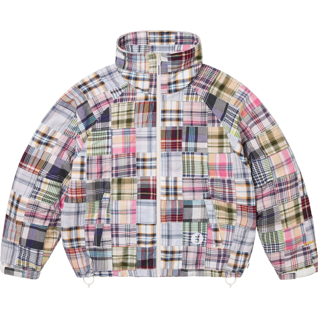 Supreme Supreme GOODENOUGH Patchwork Madras Hooded Jacket (SS25) - Multicolor - $368