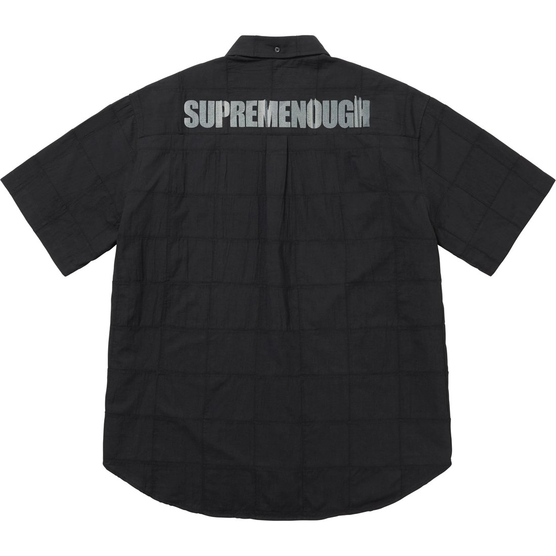 Supreme Supreme GOODENOUGH Patchwork Madras S S Shirt (SS25) - Black - $188