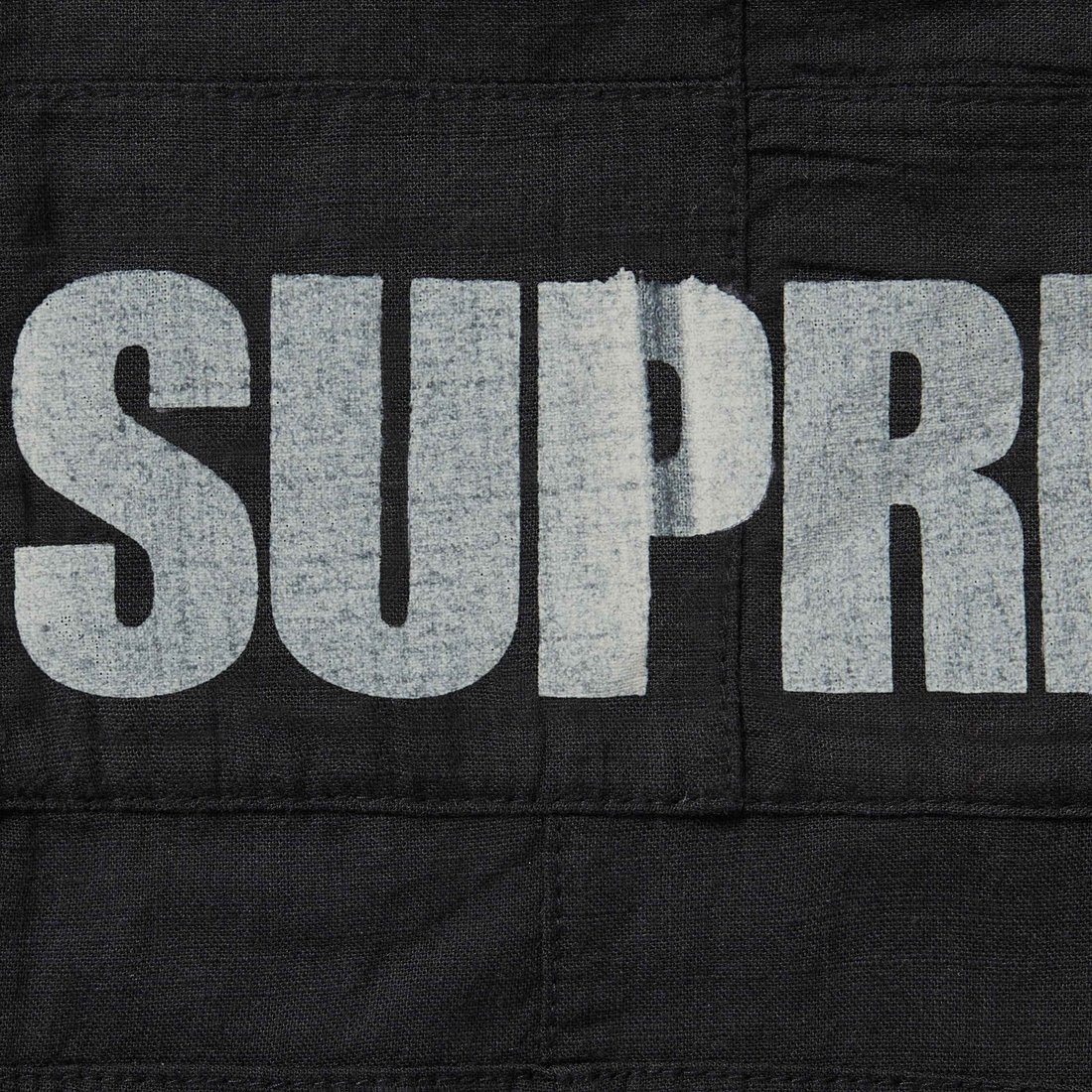 Supreme Supreme GOODENOUGH Patchwork Madras S S Shirt (SS25) - Black - $188