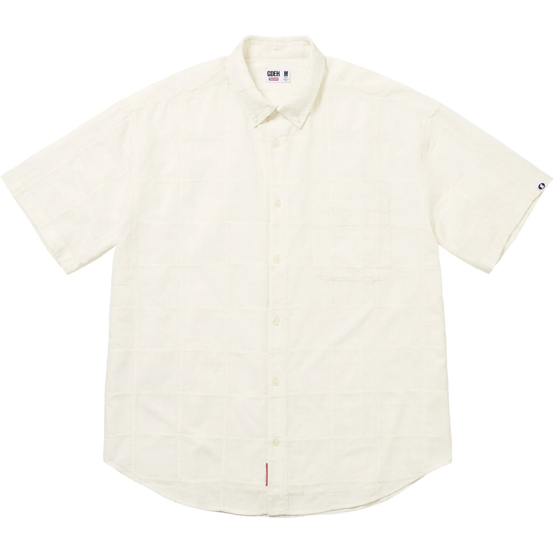 Supreme Supreme GOODENOUGH Patchwork Madras S S Shirt (SS25) - White - $188