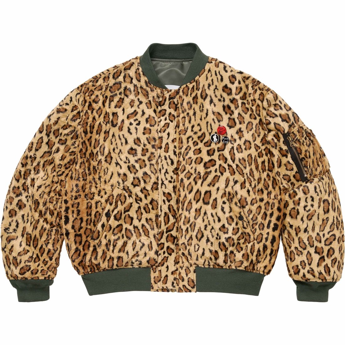 Supreme Supreme GOODENOUGH Reversible MA-1 (SS25) - Olive - $398