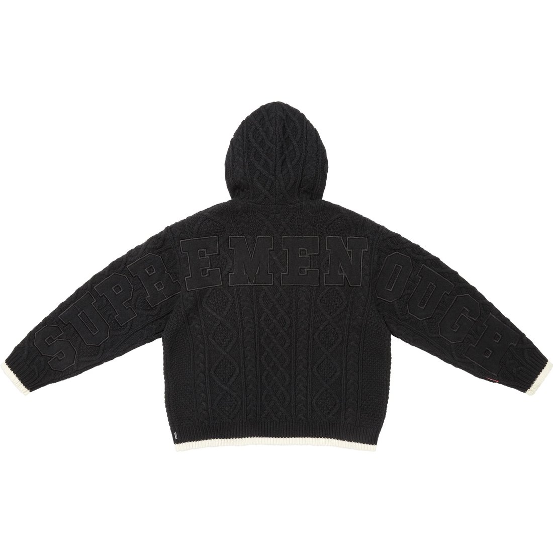 Supreme Supreme GOODENOUGH Zip Up Hooded Sweater (SS25) - Black - $298