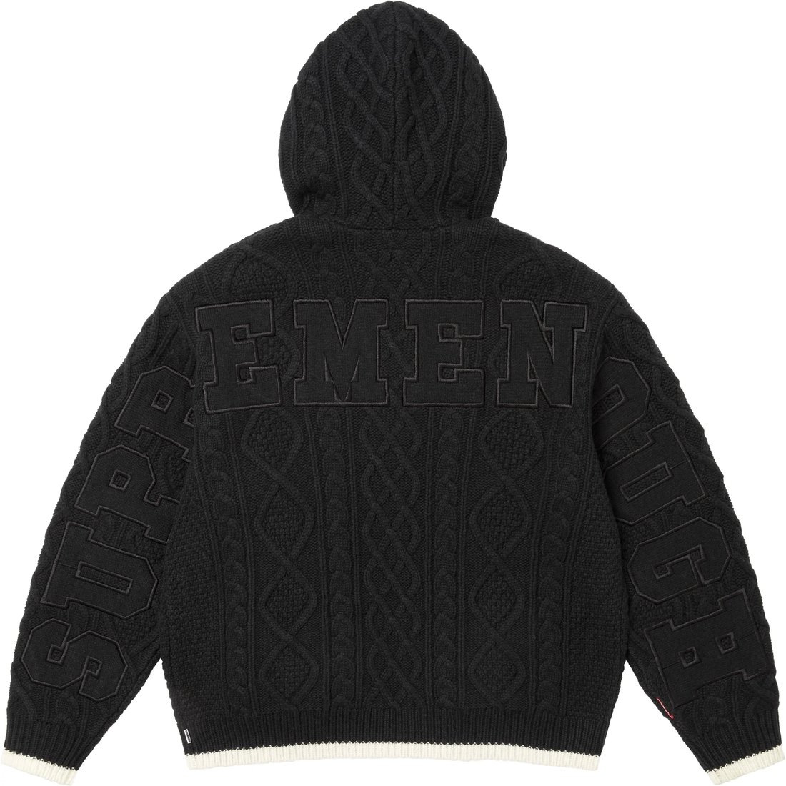 Supreme Supreme GOODENOUGH Zip Up Hooded Sweater (SS25) - Black - $298