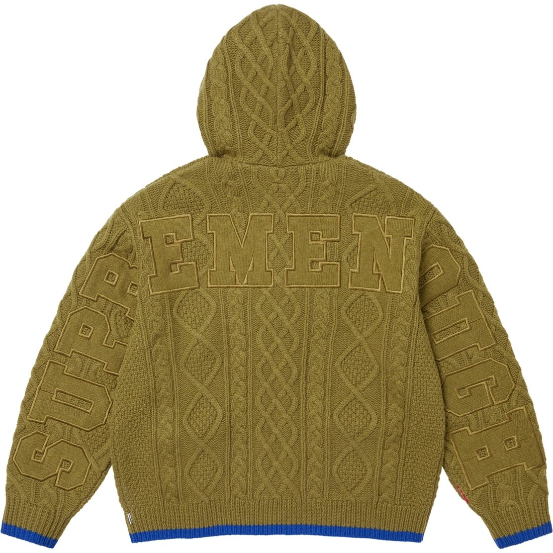 Supreme Supreme GOODENOUGH Zip Up Hooded Sweater (SS25) - Olive - $298