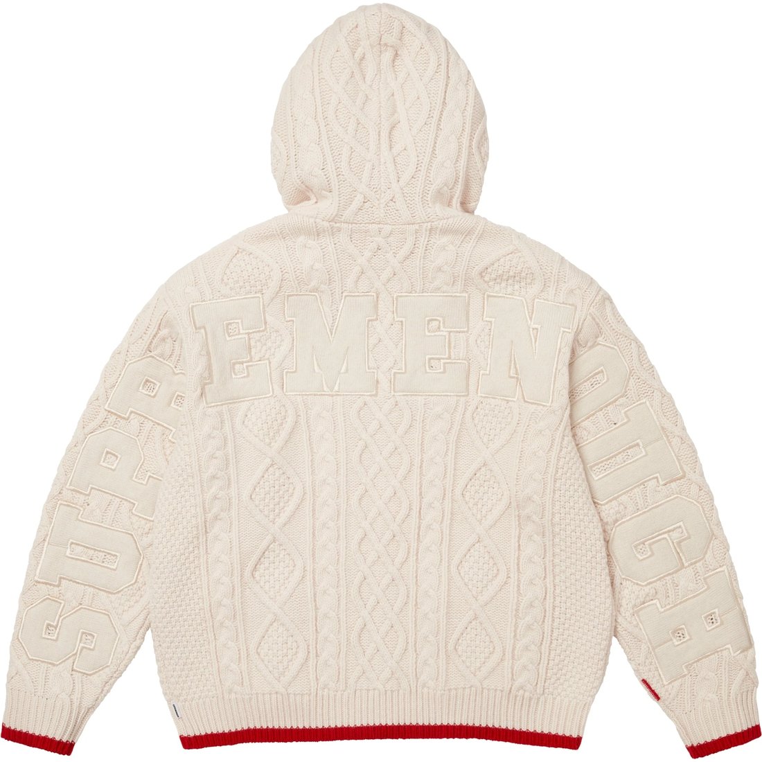 Supreme Supreme GOODENOUGH Zip Up Hooded Sweater (SS25) - Stone - $298