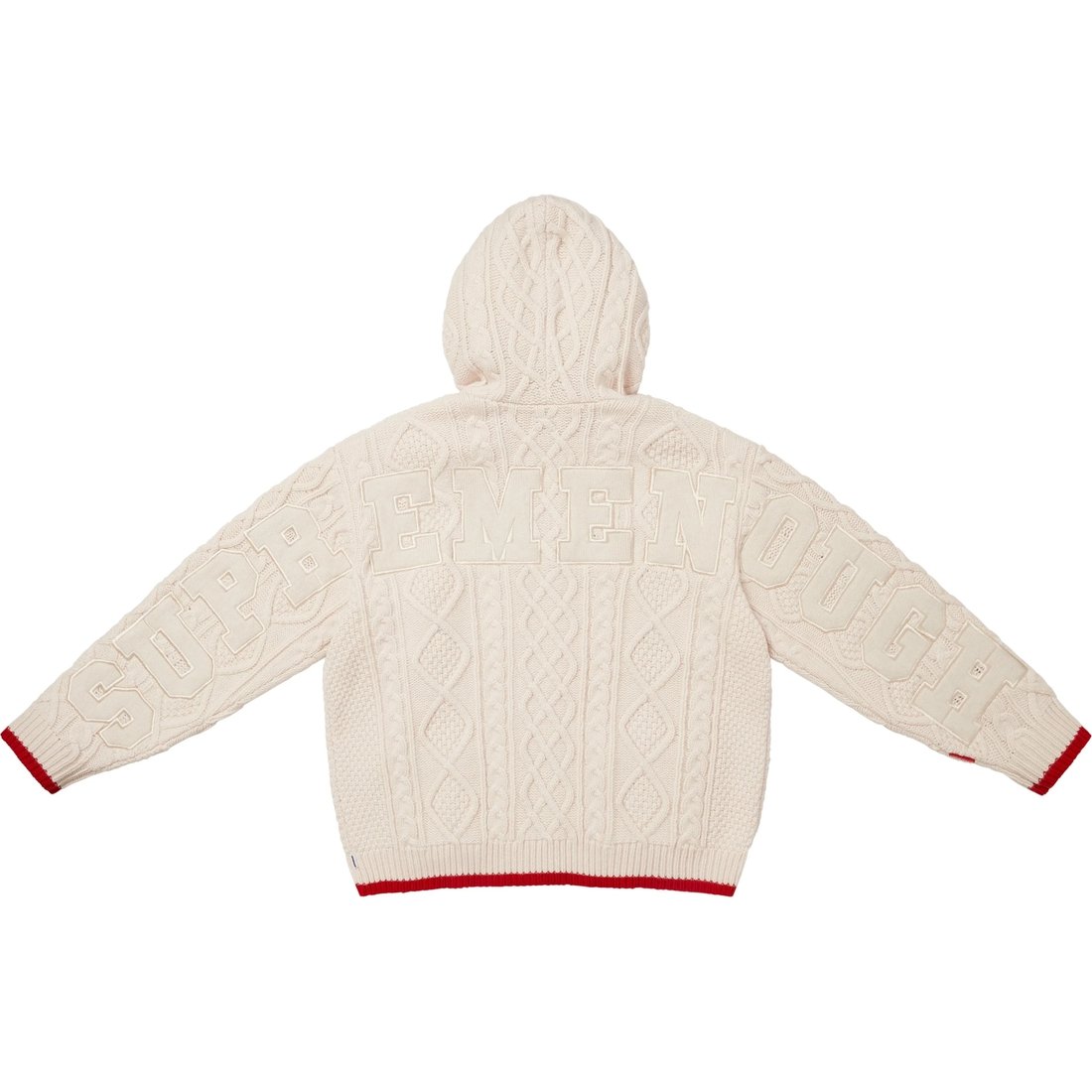 Supreme Supreme GOODENOUGH Zip Up Hooded Sweater (SS25) - Stone - $298
