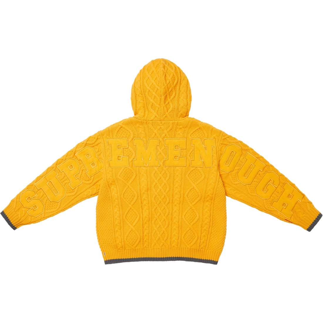 Supreme Supreme GOODENOUGH Zip Up Hooded Sweater (SS25) - Yellow - $298