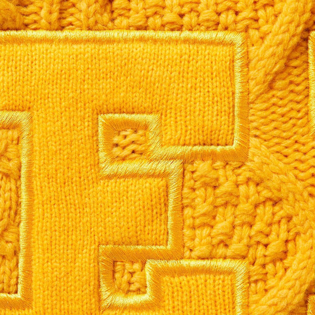 Supreme Supreme GOODENOUGH Zip Up Hooded Sweater (SS25) - Yellow - $298