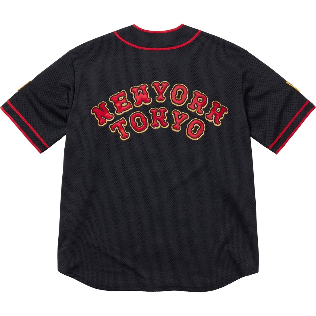 Supreme Supreme Homerun Baseball Jersey (SS25) - Black - $148