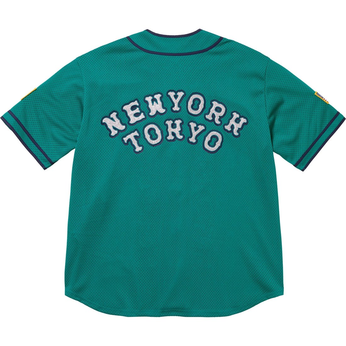 Supreme Supreme Homerun Baseball Jersey (SS25) - Teal - $148