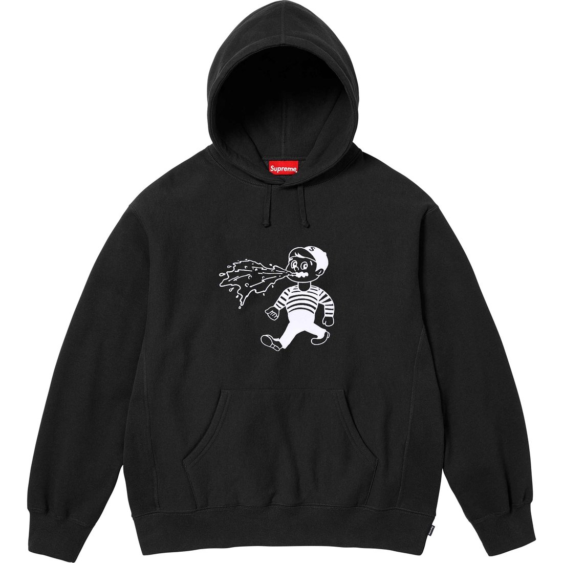 Supreme Supreme Homerun Hooded Sweatshirt (SS25) - Black - $178