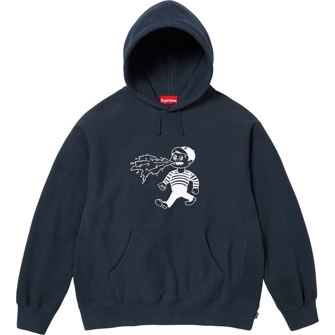 Supreme Supreme Homerun Hooded Sweatshirt (SS25) - Navy - $178