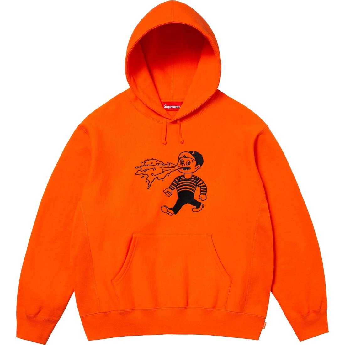 Supreme Supreme Homerun Hooded Sweatshirt (SS25) - Orange - $178
