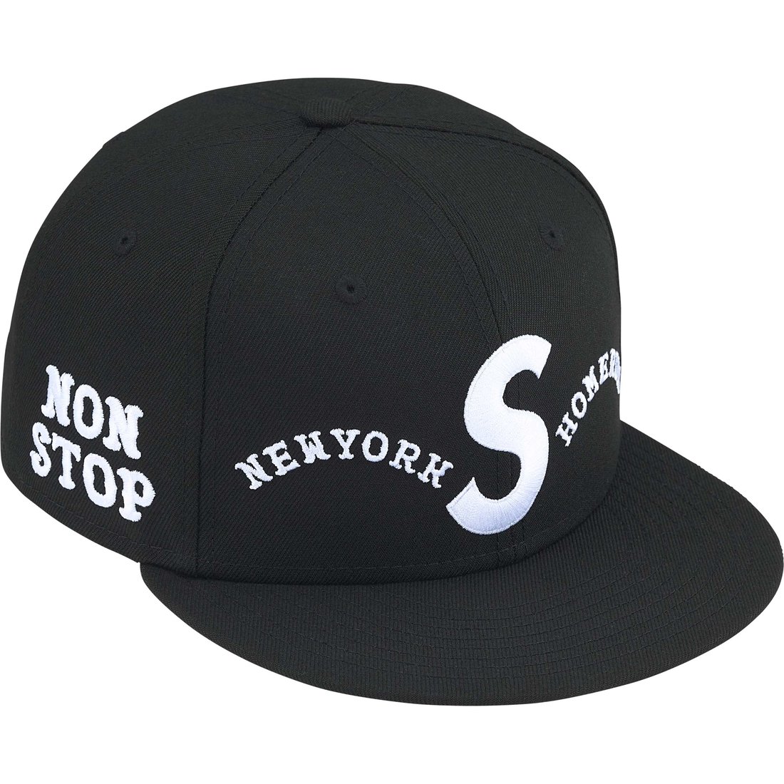 Supreme Supreme Homerun S Logo New Era (SS25) - Black - $58