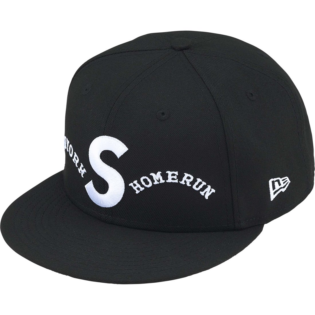 Supreme Supreme Homerun S Logo New Era (SS25) - Black - $58