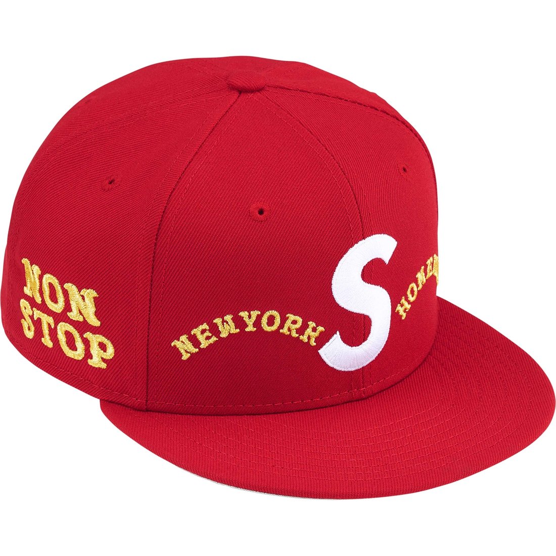 Supreme Supreme Homerun S Logo New Era (SS25) - Red - $58