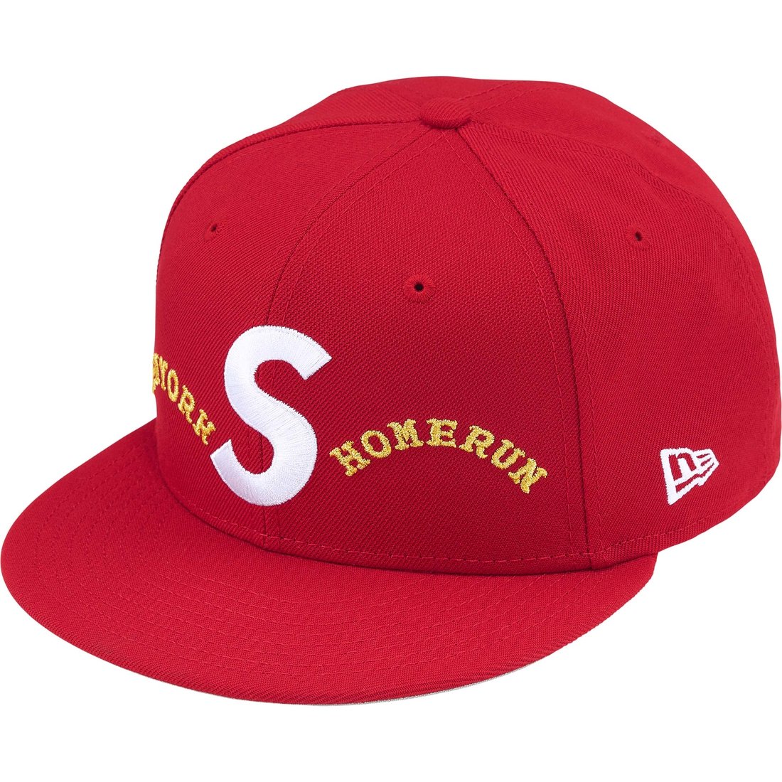 Supreme Supreme Homerun S Logo New Era (SS25) - Red - $58