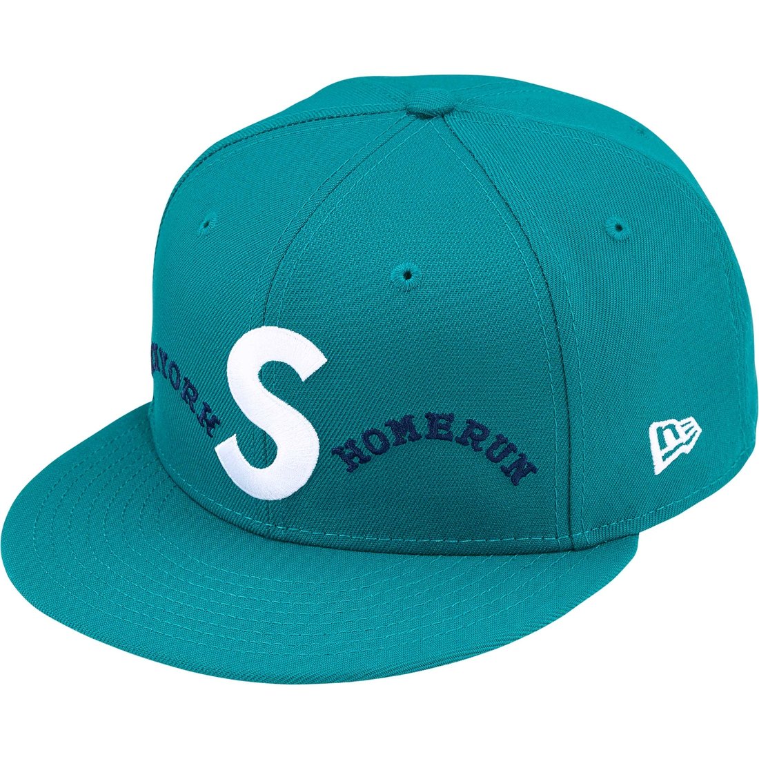 Supreme Supreme Homerun S Logo New Era (SS25) - Teal - $58