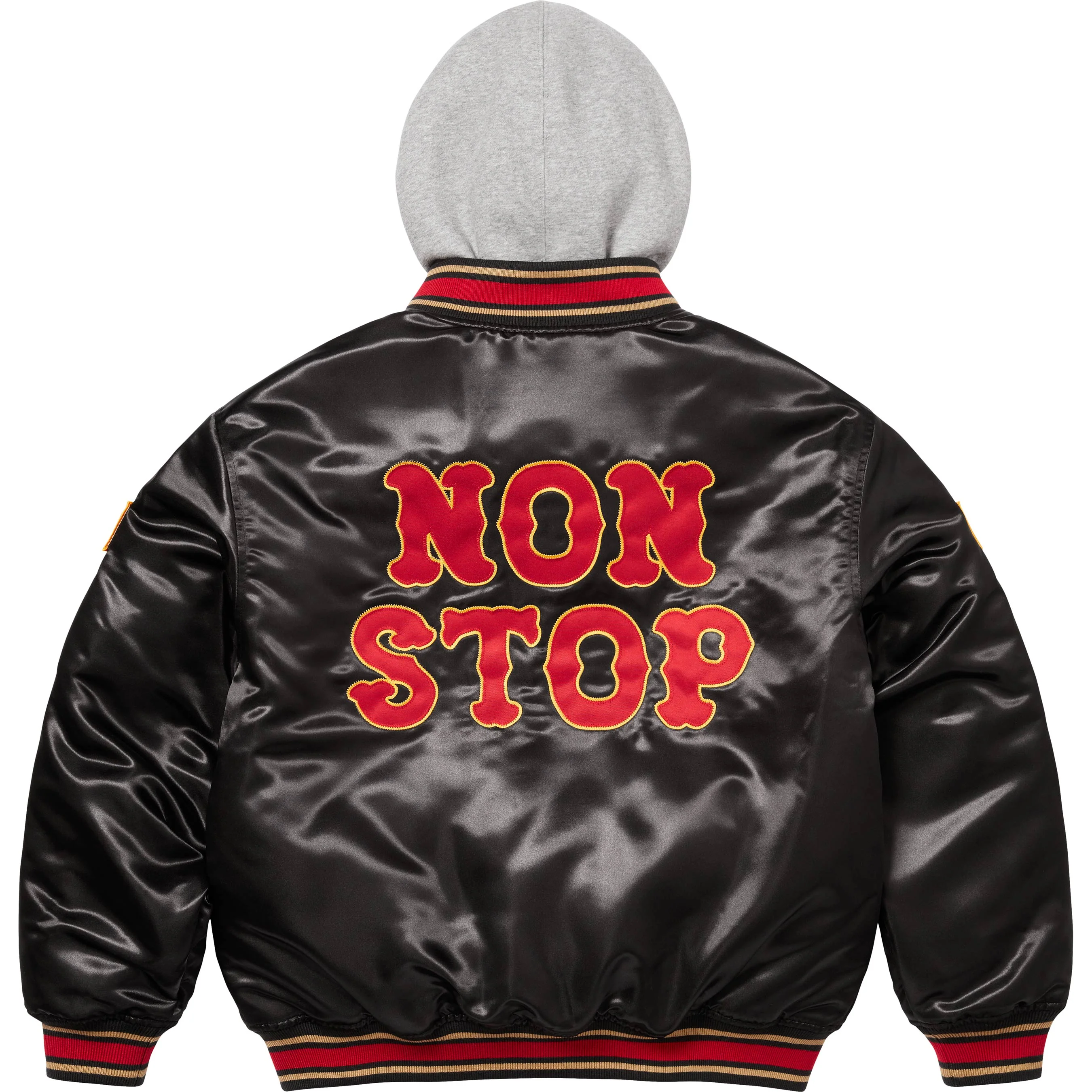 Letterman Supreme Bone Varsity Jacket - Jacket Makers