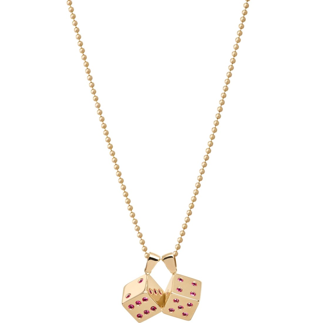 Supreme Supreme Jacob&Co Dice 14K Gold Pendant (SS25) - Gold - $2998