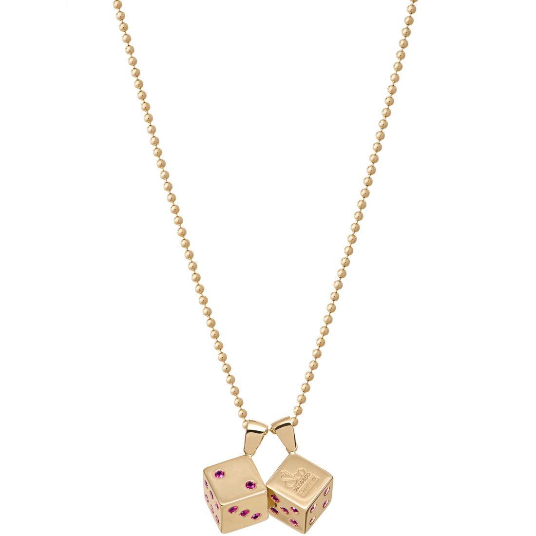 Supreme Supreme Jacob&Co Dice 14K Gold Pendant (SS25) - Gold - $2998