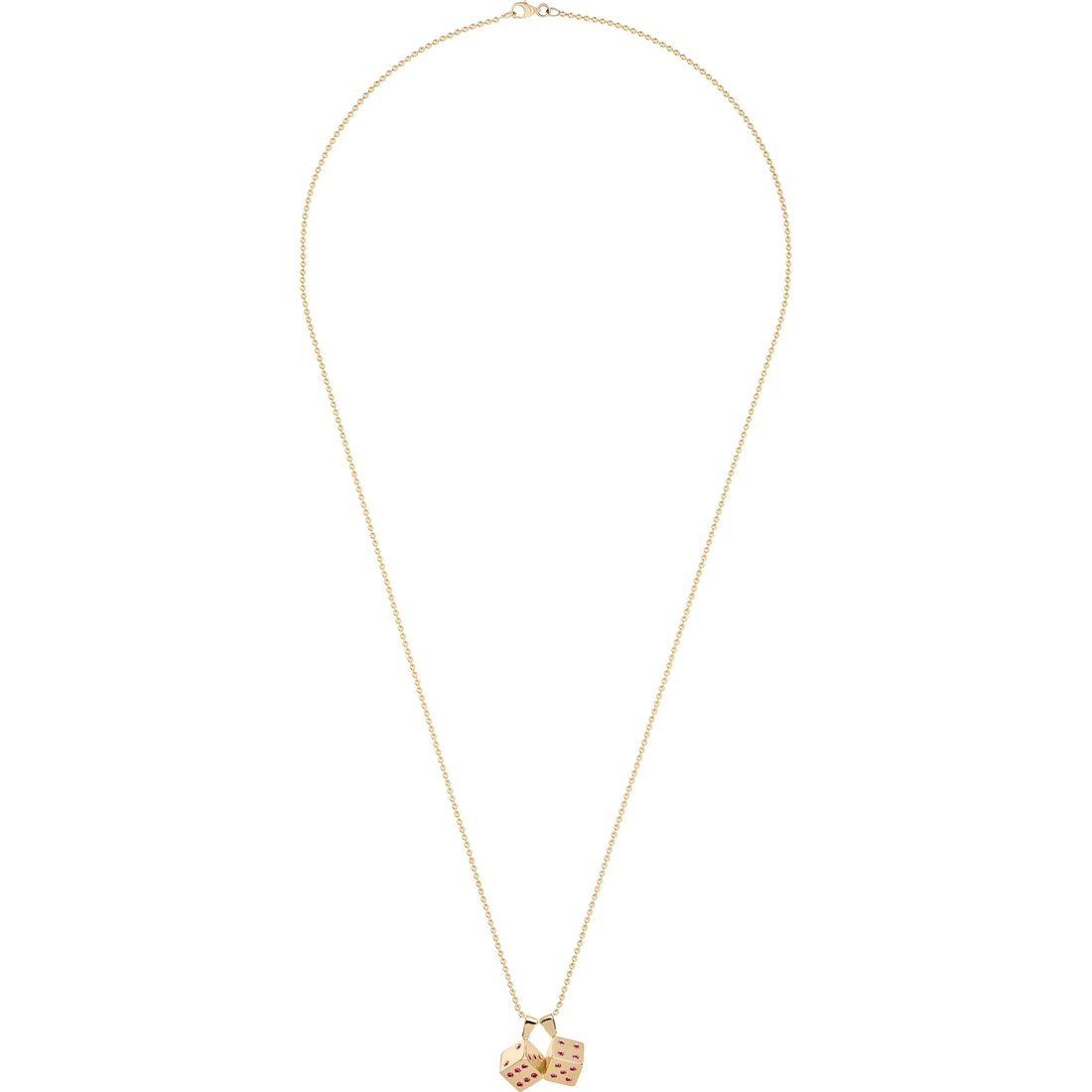 Supreme Supreme Jacob&Co Dice 14K Gold Pendant (SS25) - Gold - $2998