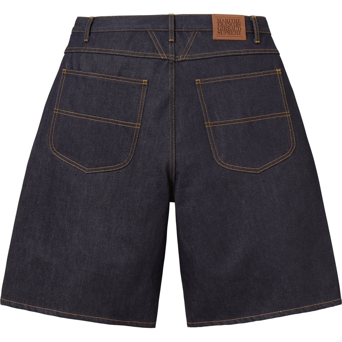 Supreme Supreme Marithé + François Girbaud X-Seam Baggy Denim Short (SS25) - Rigid Indigo - $168