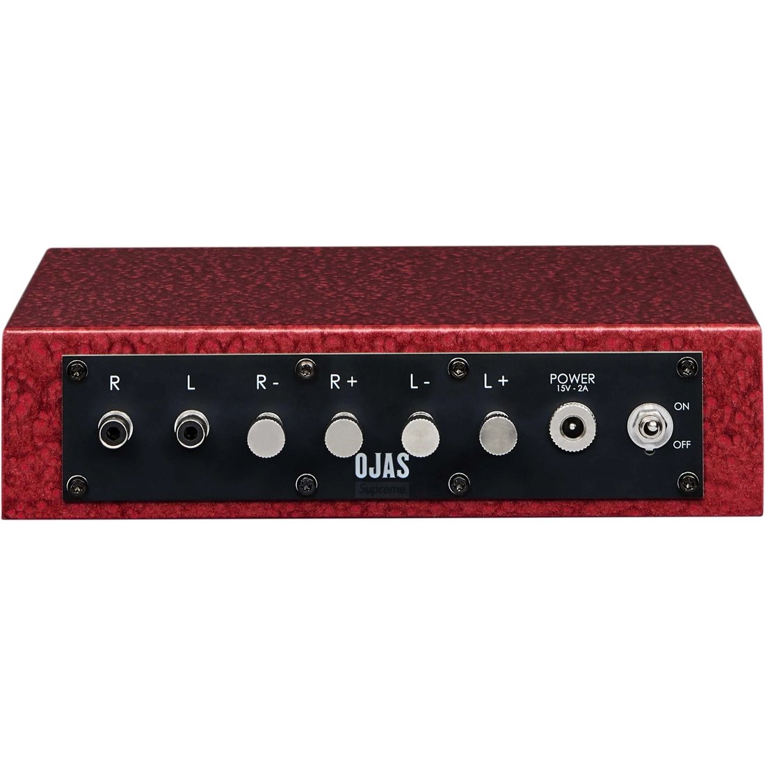Supreme Supreme Ojas Artbook Shelf Speakers + Amp (SS25) - Red - $6998