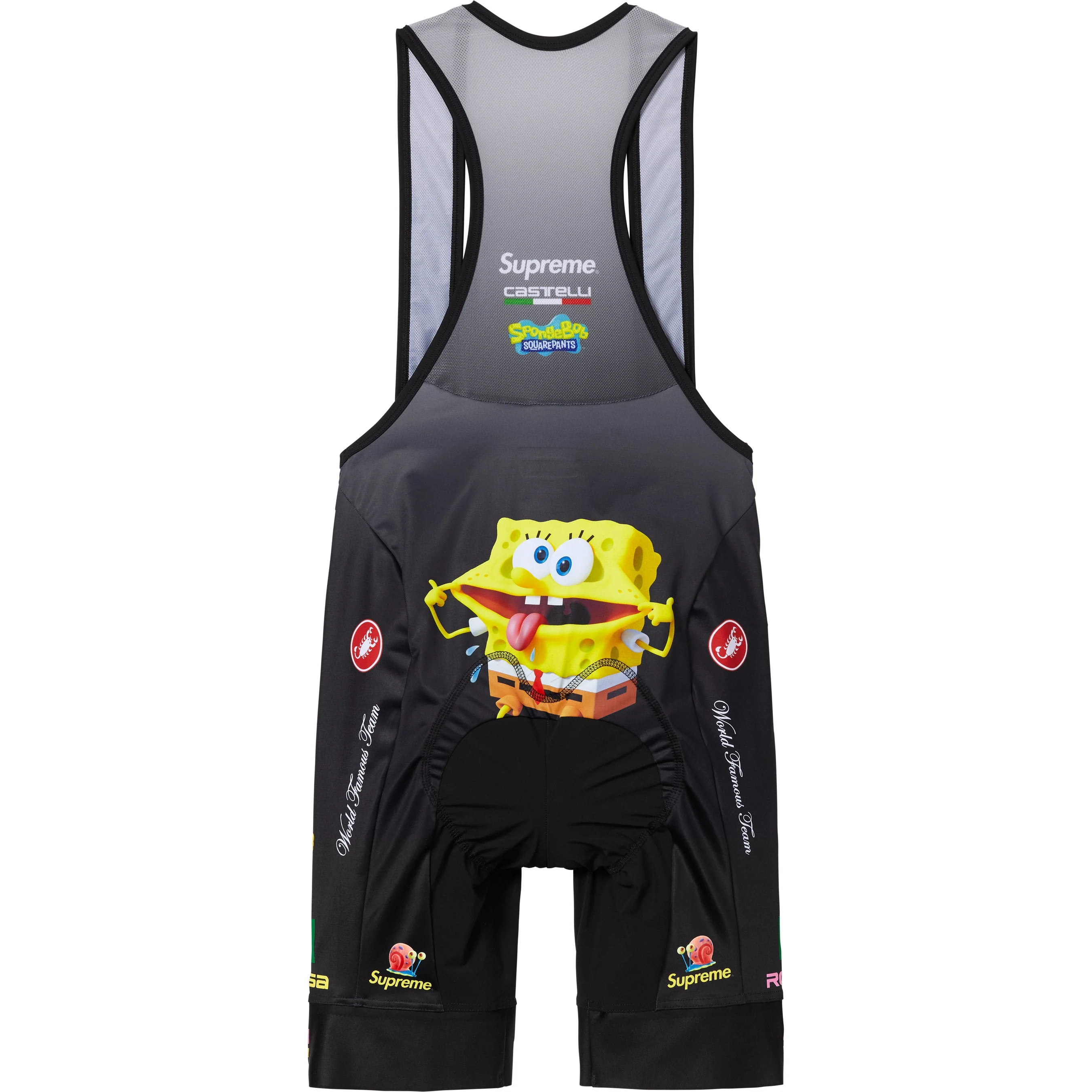 Supreme SpongeBob SquarePants Castelli Cycling Bib (SS25) - $198