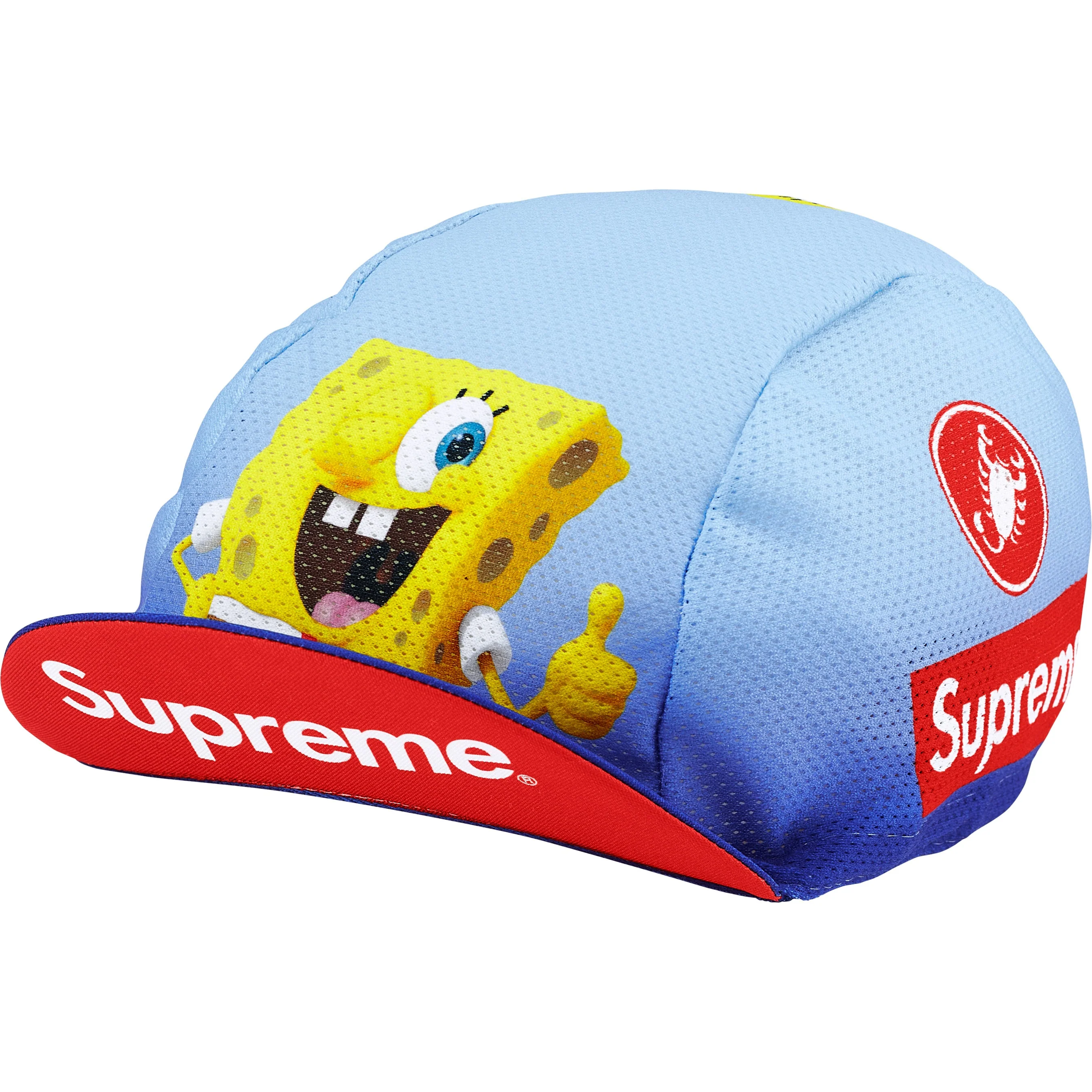 【セール 登場から人気沸騰】 Cap Cycling Castelli SquarePants SpongeBob Supreme (SS25) $38 - ウェア