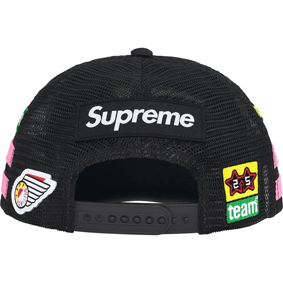 Supreme Supreme SpongeBob SquarePants Jeff Hamilton Mesh Back 6-Panel (SS25) - Black - $58