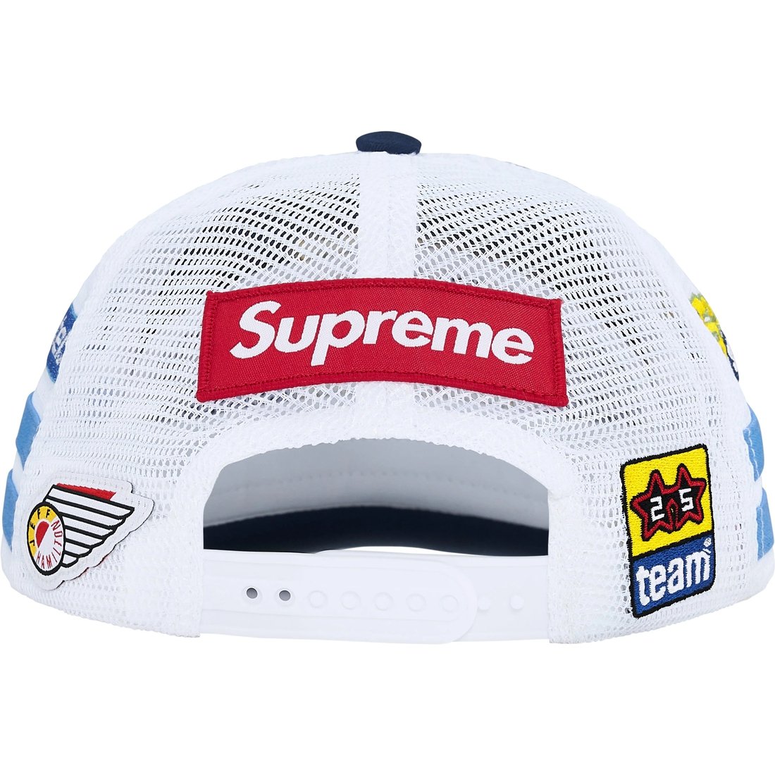 Supreme Supreme SpongeBob SquarePants Jeff Hamilton Mesh Back 6-Panel (SS25) - Navy - $58