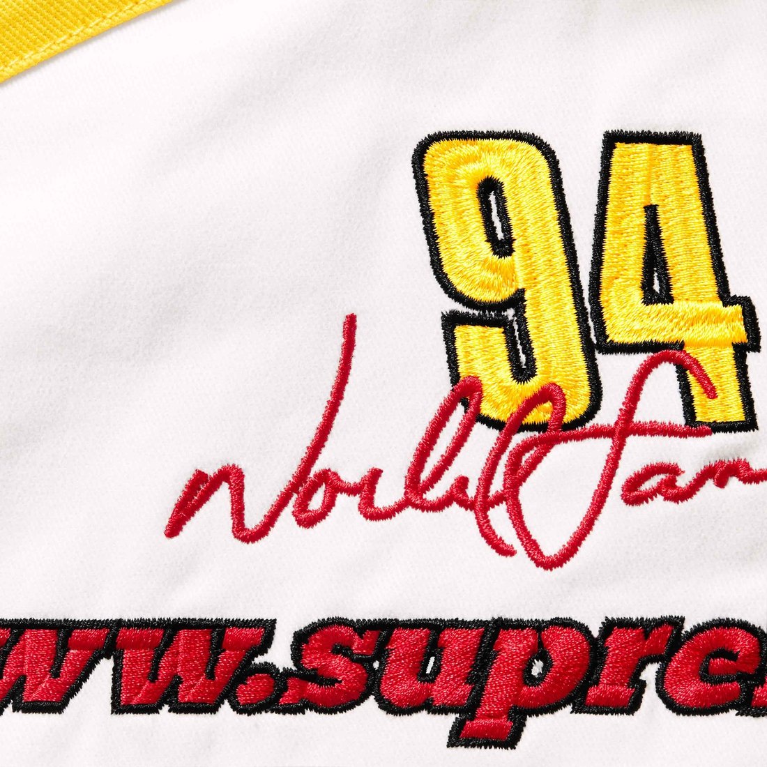 Supreme Supreme SpongeBob SquarePants Jeff Hamilton Racing Jacket (SS25) - White - $398