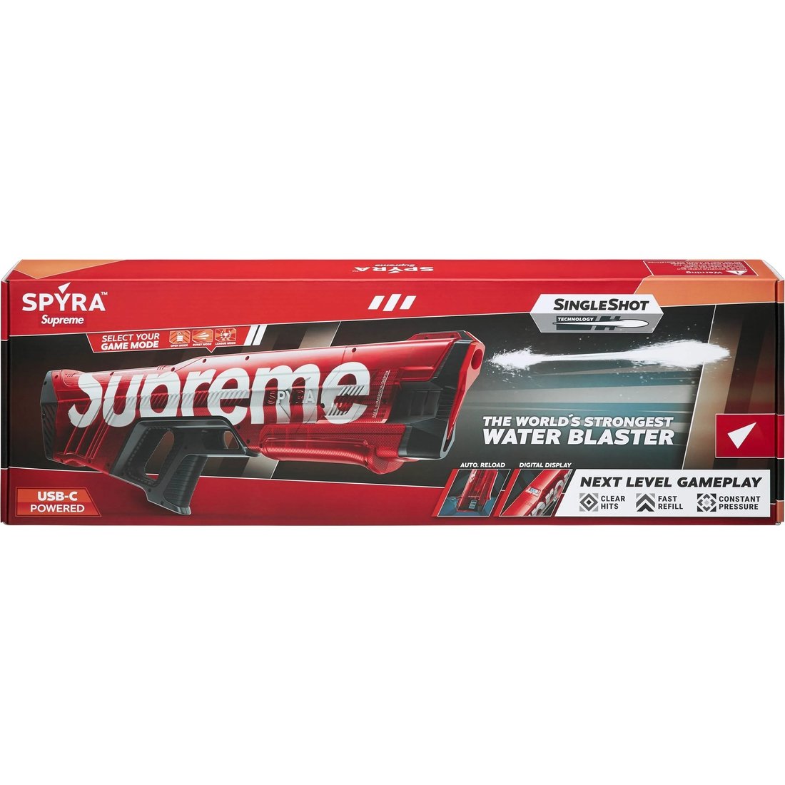 Supreme Supreme SpyraThree Water Blaster (SS25) - Red - $268