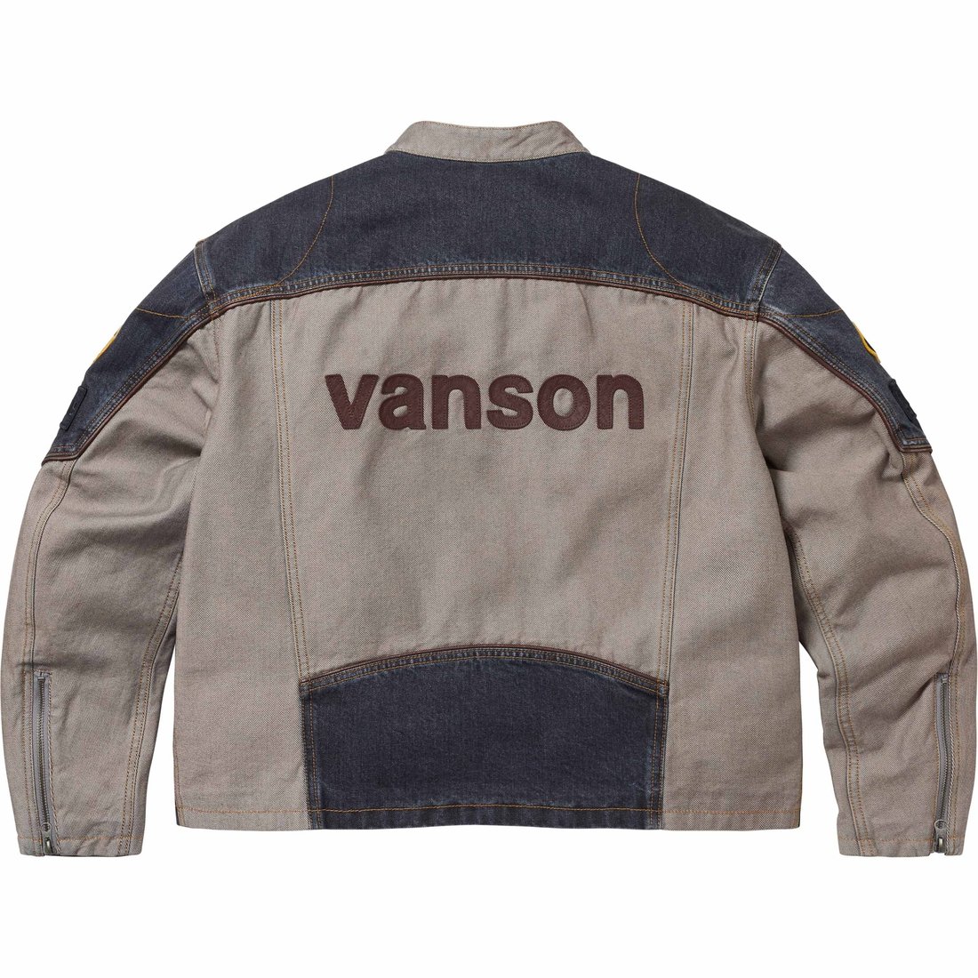 Supreme Supreme Vanson Leathers Cordura Cotton Jacket (SS25) - Denim - $568
