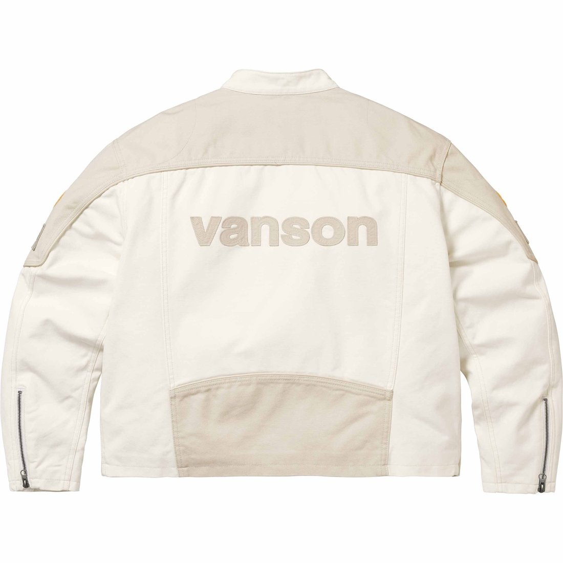 Supreme Supreme Vanson Leathers Cordura Cotton Jacket (SS25) - White - $568