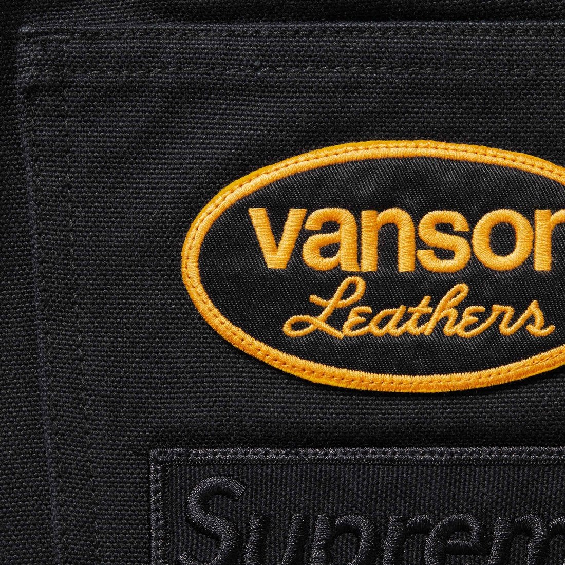 Supreme Supreme Vanson Leathers Cordura Cotton Pant (SS25) - Black - $398