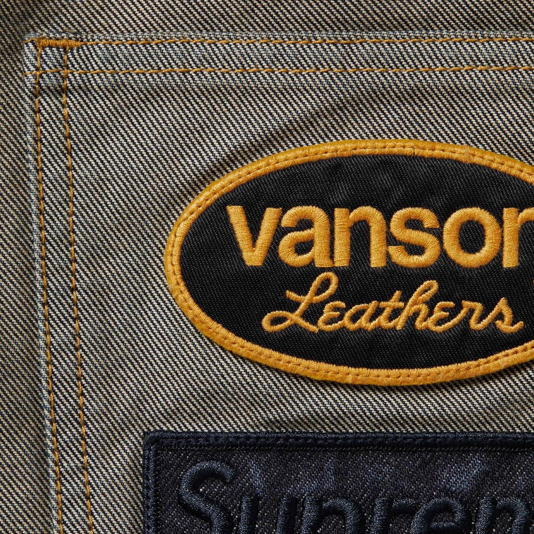 Supreme Supreme Vanson Leathers Cordura Cotton Pant (SS25) - Denim - $398