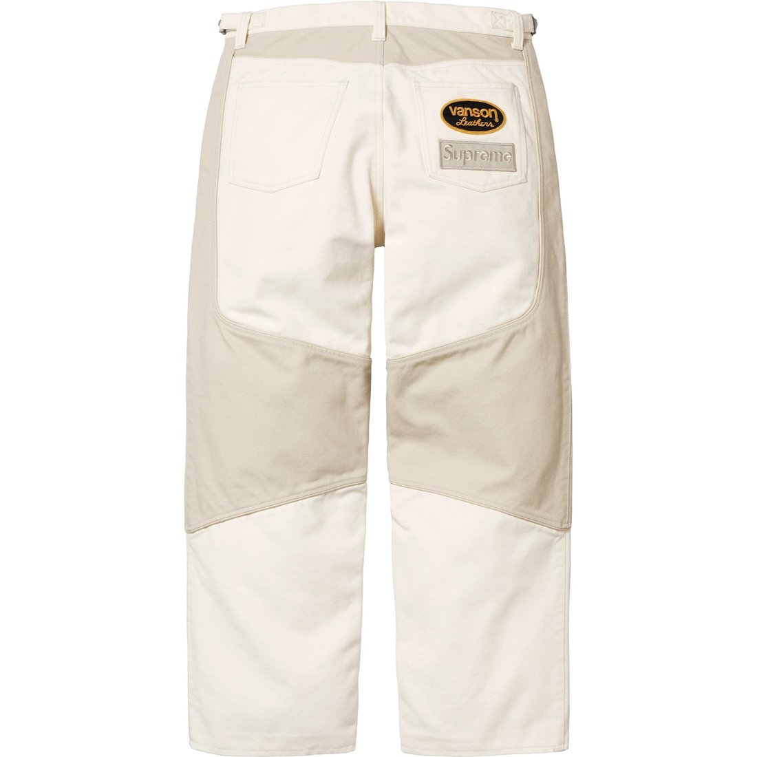 Supreme Supreme Vanson Leathers Cordura Cotton Pant (SS25) - White - $398