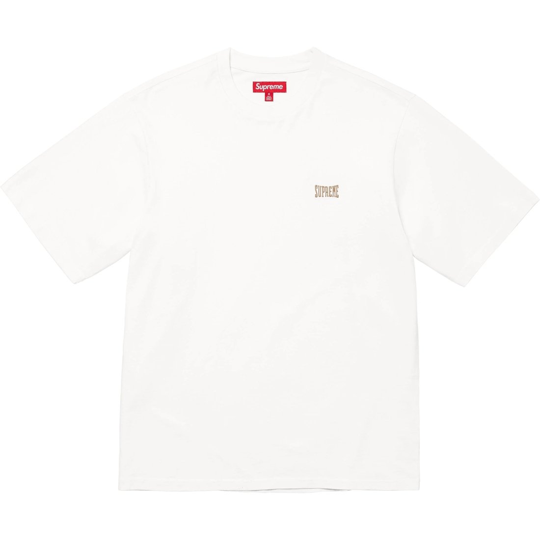 Supreme Warm Up Washed S S Top (SS25) - White - $54