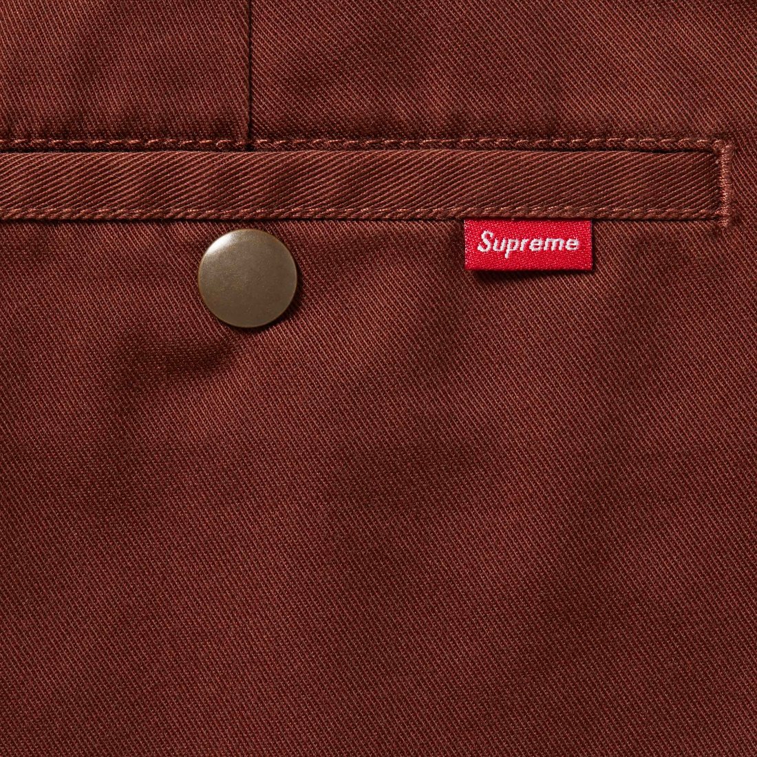 Supreme Work Short (SS25) - Mahogany - $118