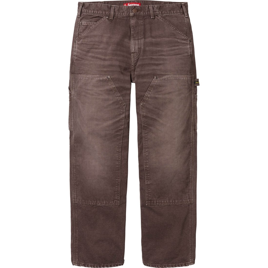 Supreme Worn Double Knee Painter Pant (SS25) - Brown - $318