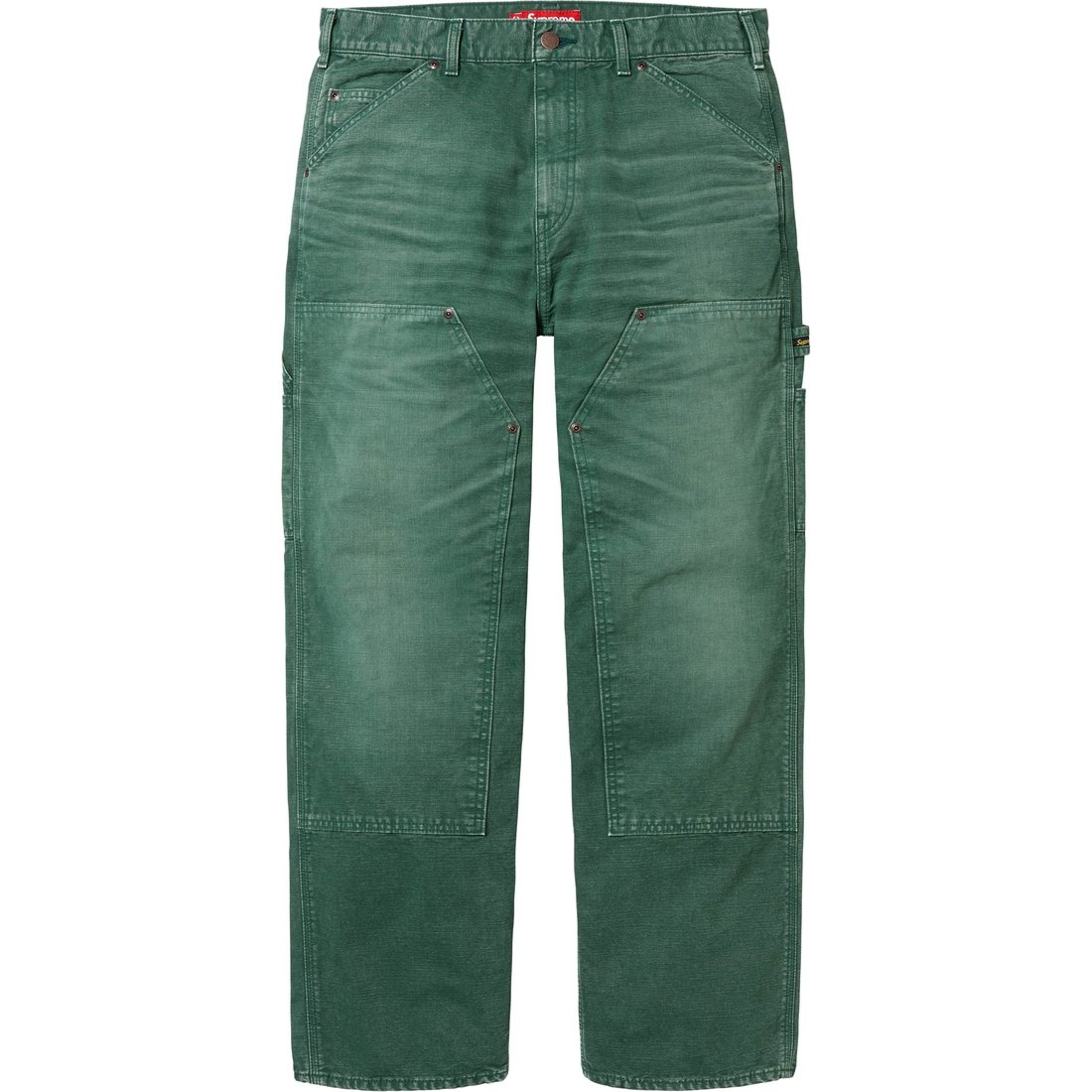 Supreme Worn Double Knee Painter Pant (SS25) - Green - $318